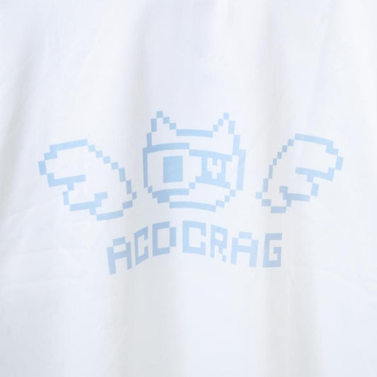ACDC RAG ドットネコ 半袖Tシャツ WHITE