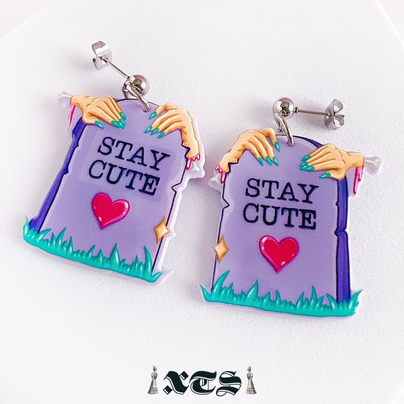 XTS STAY CUTE Grave Earrings TS0270