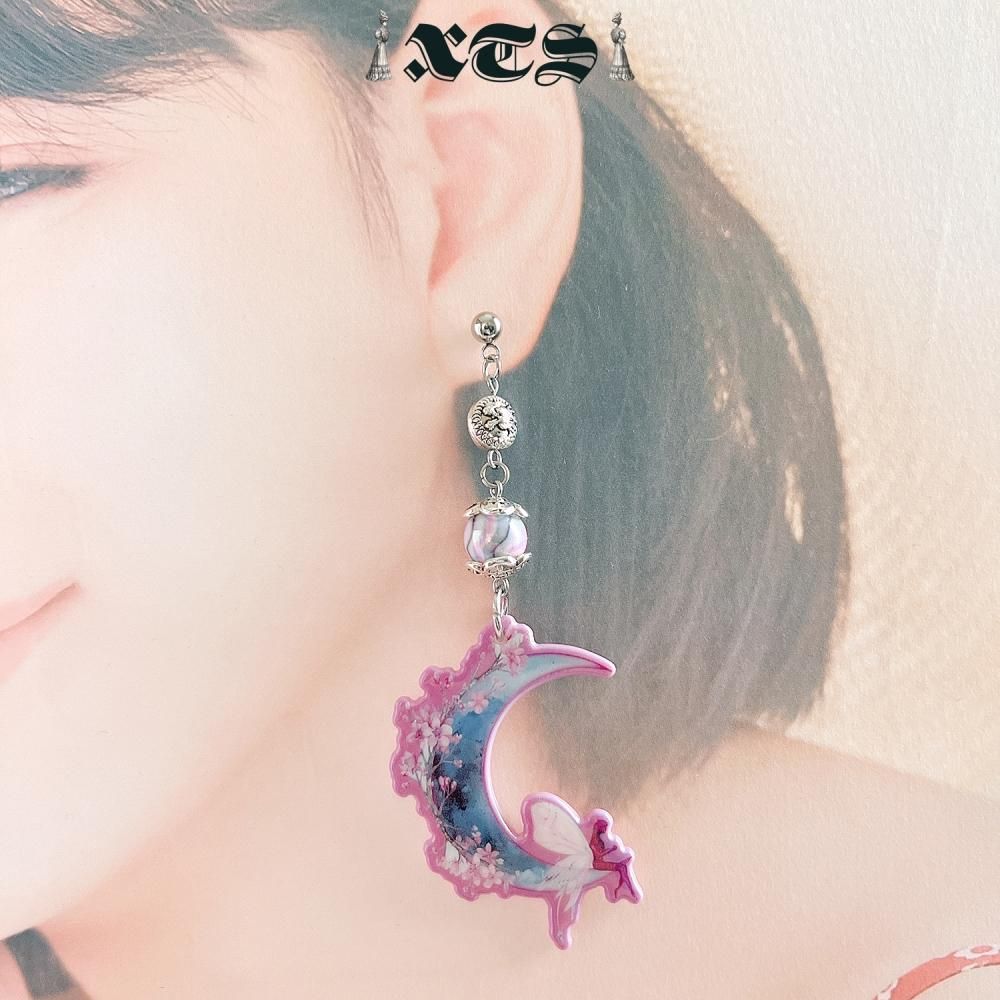 XTS Fairy Flower Moon ピアス TS0272