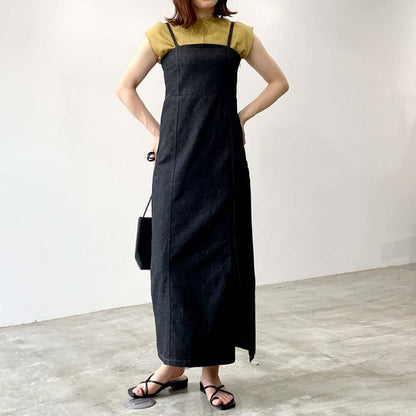 Light denim Camewan Piece Black - YOUAREMYPOISON