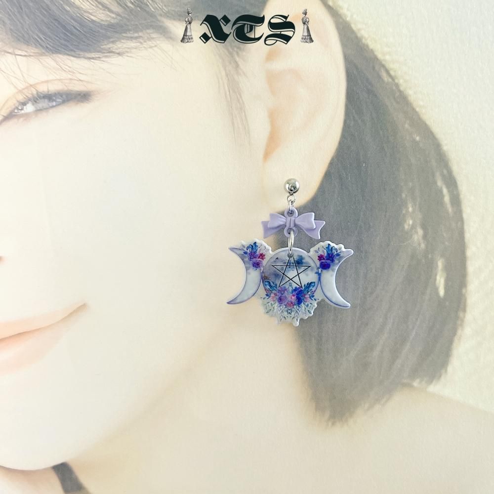 XTS Triple Moon ピアス TS0273