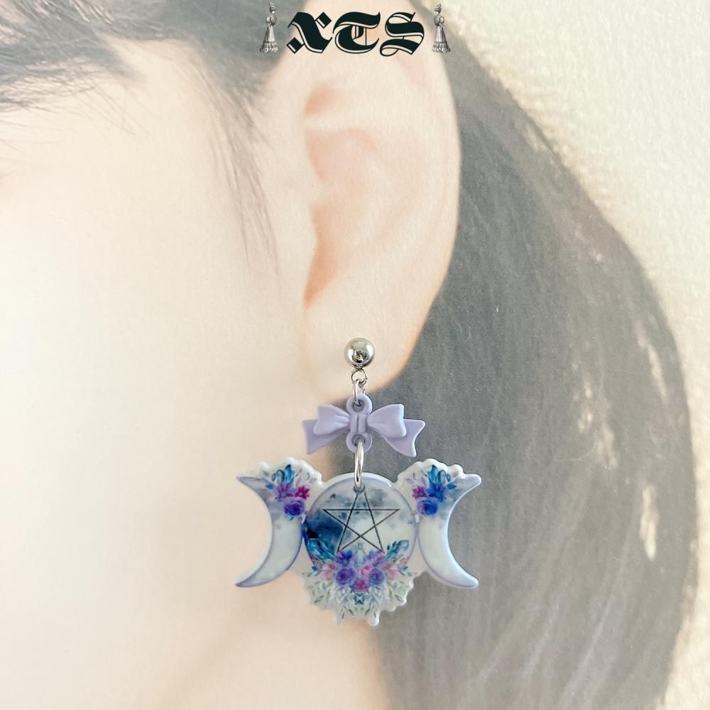 XTS Triple Moon ピアス TS0273