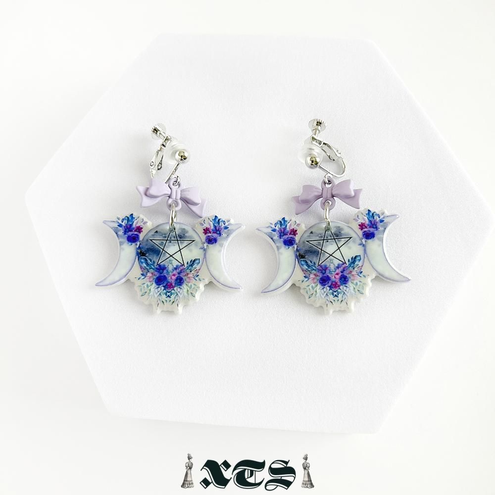 XTS Triple Moon イヤリング TS0273