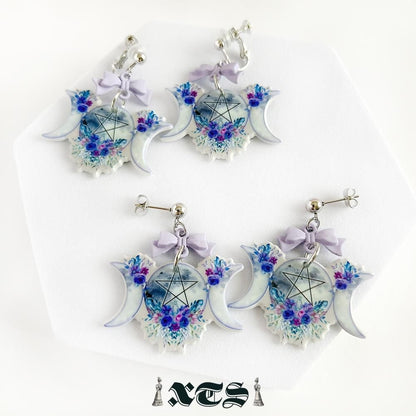 XTS Triple Moon イヤリング TS0273