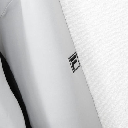 FILA フィラ ストレッチ 切替ハーフジップ ジャケット GRAY グレー FM6005