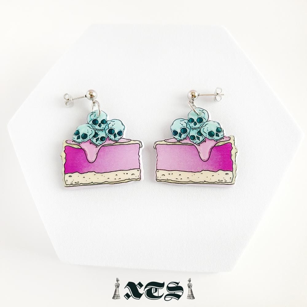 XTS Skull Cake ピアス TS0275