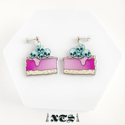 XTS Skull Cake ピアス TS0275