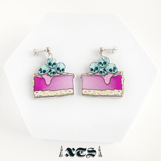 XTS Skull Cake ピアス TS0275