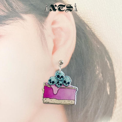 XTS Skull Cake ピアス TS0275