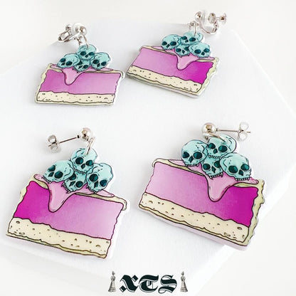 XTS Skull Cake ピアス TS0275