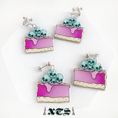 XTS Skull Cake ピアス TS0275