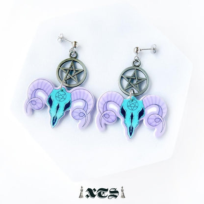 XTS Pastel Baphomet ピアス TS0277