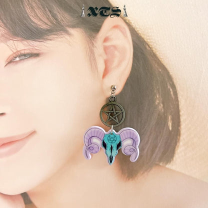 XTS Pastel Baphomet ピアス TS0277