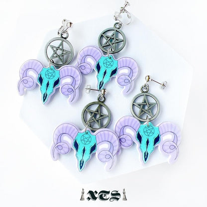 XTS Pastel Baphomet ピアス TS0277