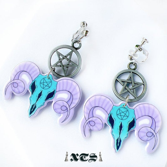 XTS Pastel Baphome Earrings TS0277