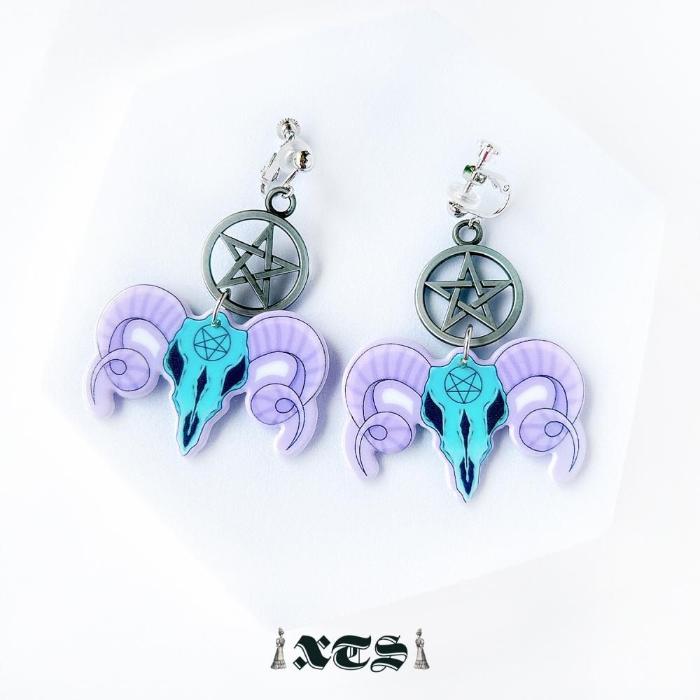 XTS Pastel Baphome イヤリング TS0277