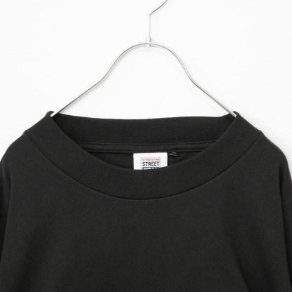 VISION STREET WEAR ヘビーウエイトサガラモックネックロンT BLACK
