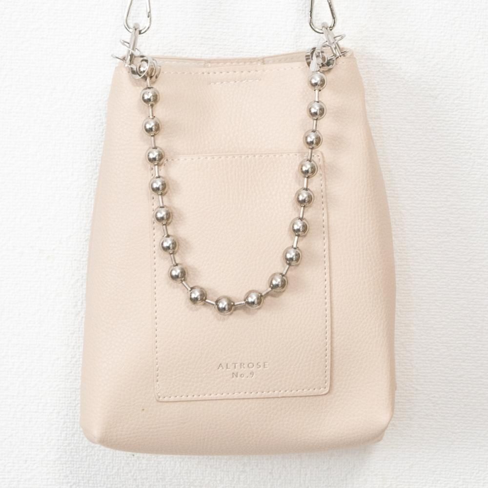 2WAY ショルダーバッグ [ベル] ALTROSE BEIGE ベージュ