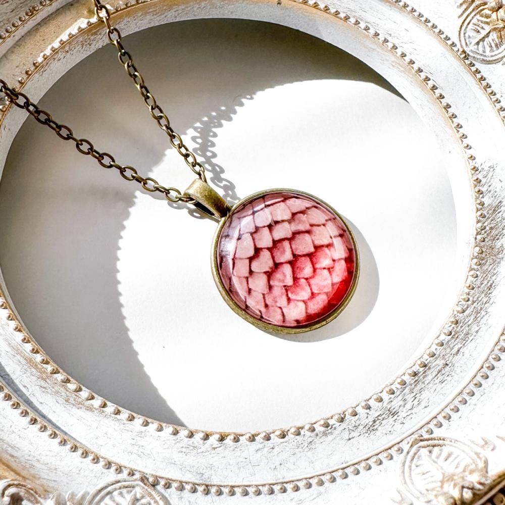 【会員限定0円】カボションネックレス DS PINK