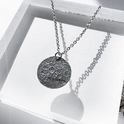 Moon necklace SILVER