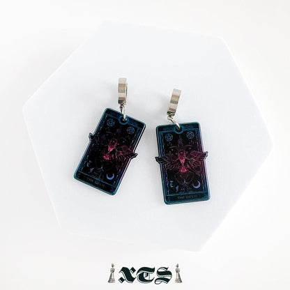 XTS Baphomet カード ピアス TS0283