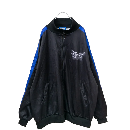 ACDC RAG Strongest Neighborhood 01-chan Jersey ZIP Jacket BLACK
