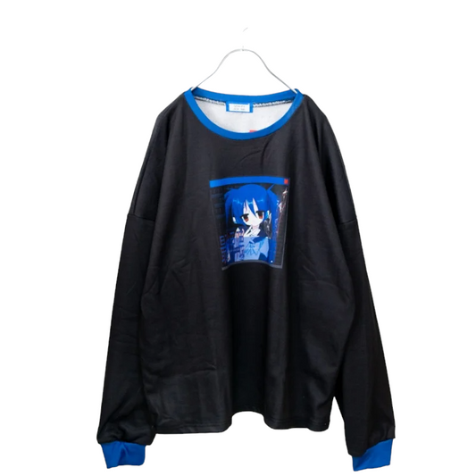 ACDC RAG Strongest Neighborhood 01-chan BIG Long Sleeve T-Shirt Long Sleeve T-Shirt BLACK