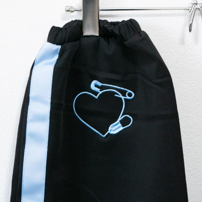 ACDC RAG サイドダブルライン ジャージ レッグウォーマー BLACK/BLUE
