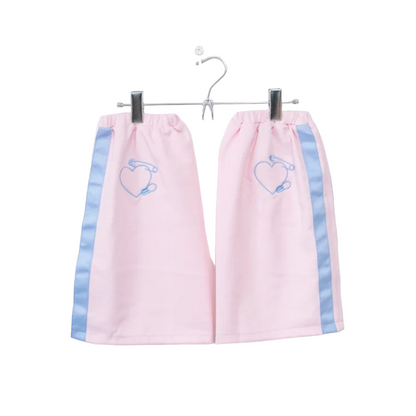 ACDC RAG サイドダブルライン ジャージ レッグウォーマー LIGHT PINK