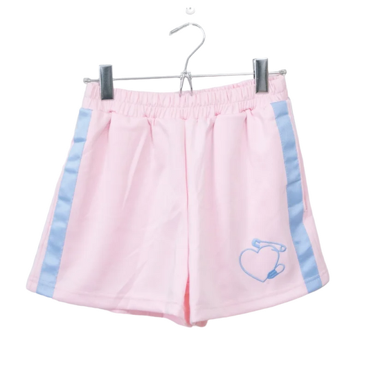 ACDC RAG Side Double Line Jersey Shorts LIGHT PINK