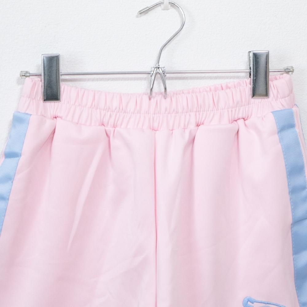 ACDC RAG サイドダブルライン ジャージ ショートパンツ LIGHT PINK