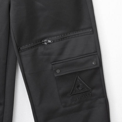 ACDC RAG CYBER PUNK 渦雷 ロングパンツ BLACK