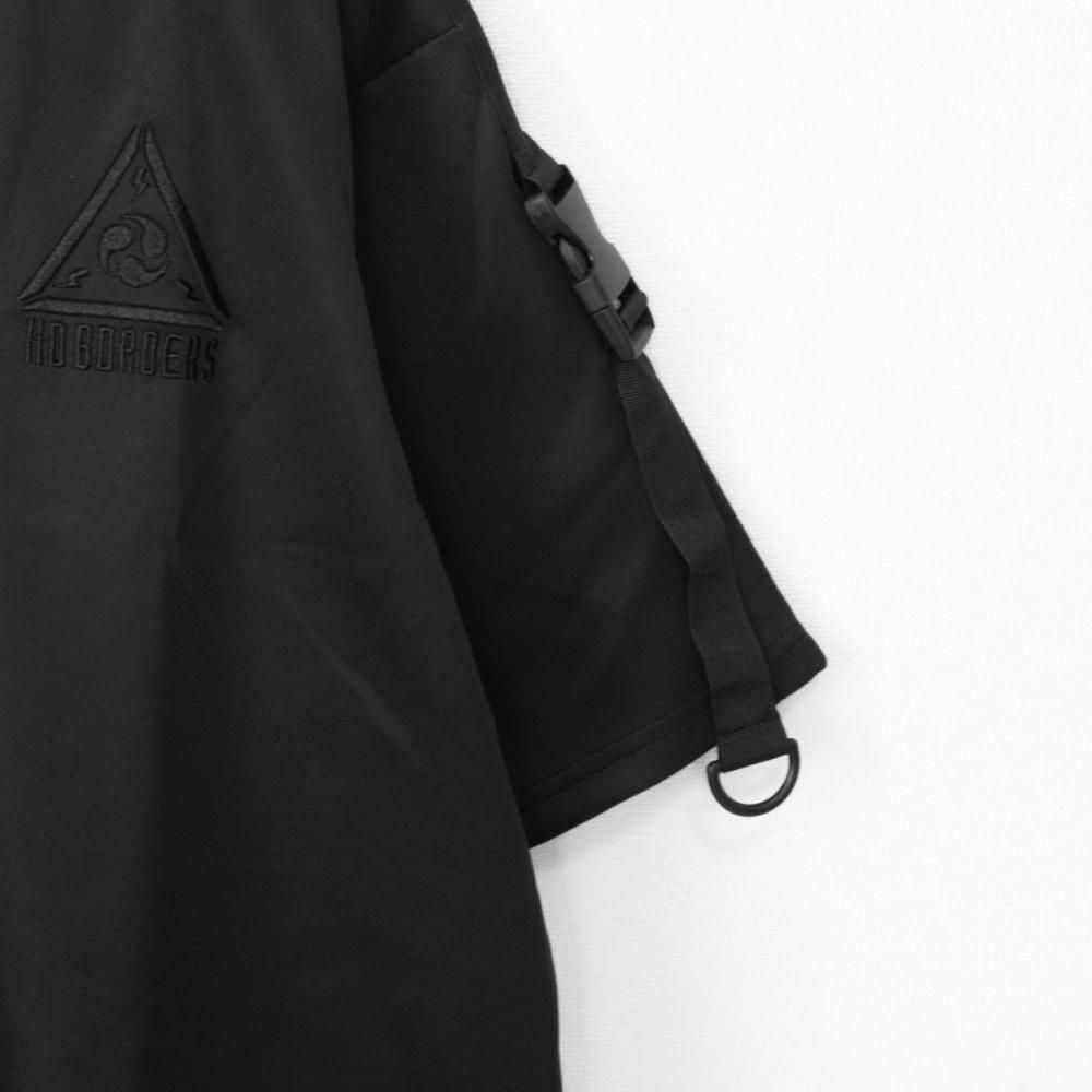 ACDC RAG CYBER PUNK 渦雷 半袖 Tシャツ BLACK