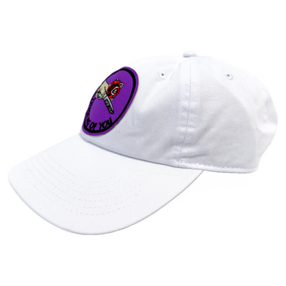 Patch NEWHATTAN Baseball Cap WHITE ROSE