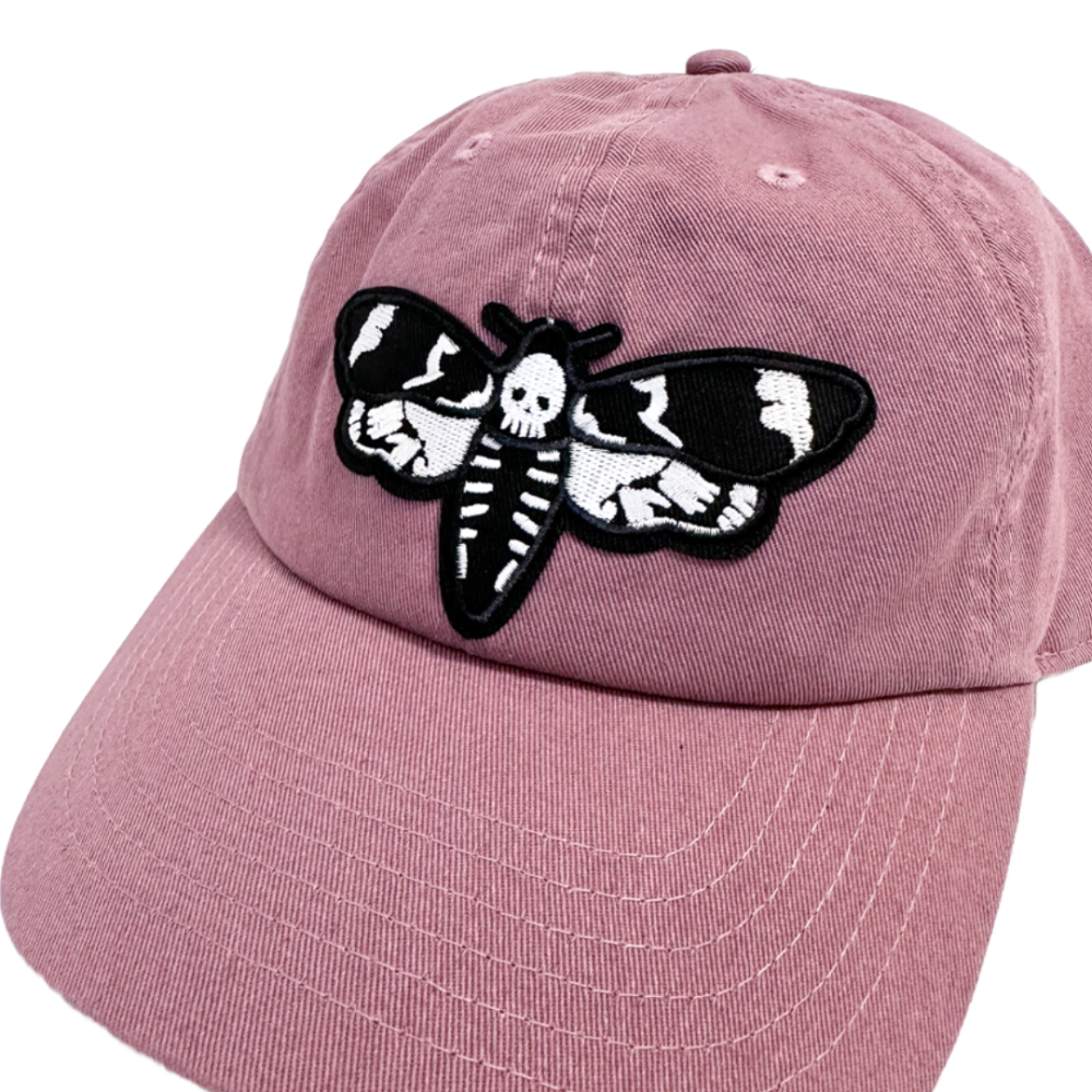 パッチ NEWHATTAN ベースボールキャップ ASH PINK MOTH