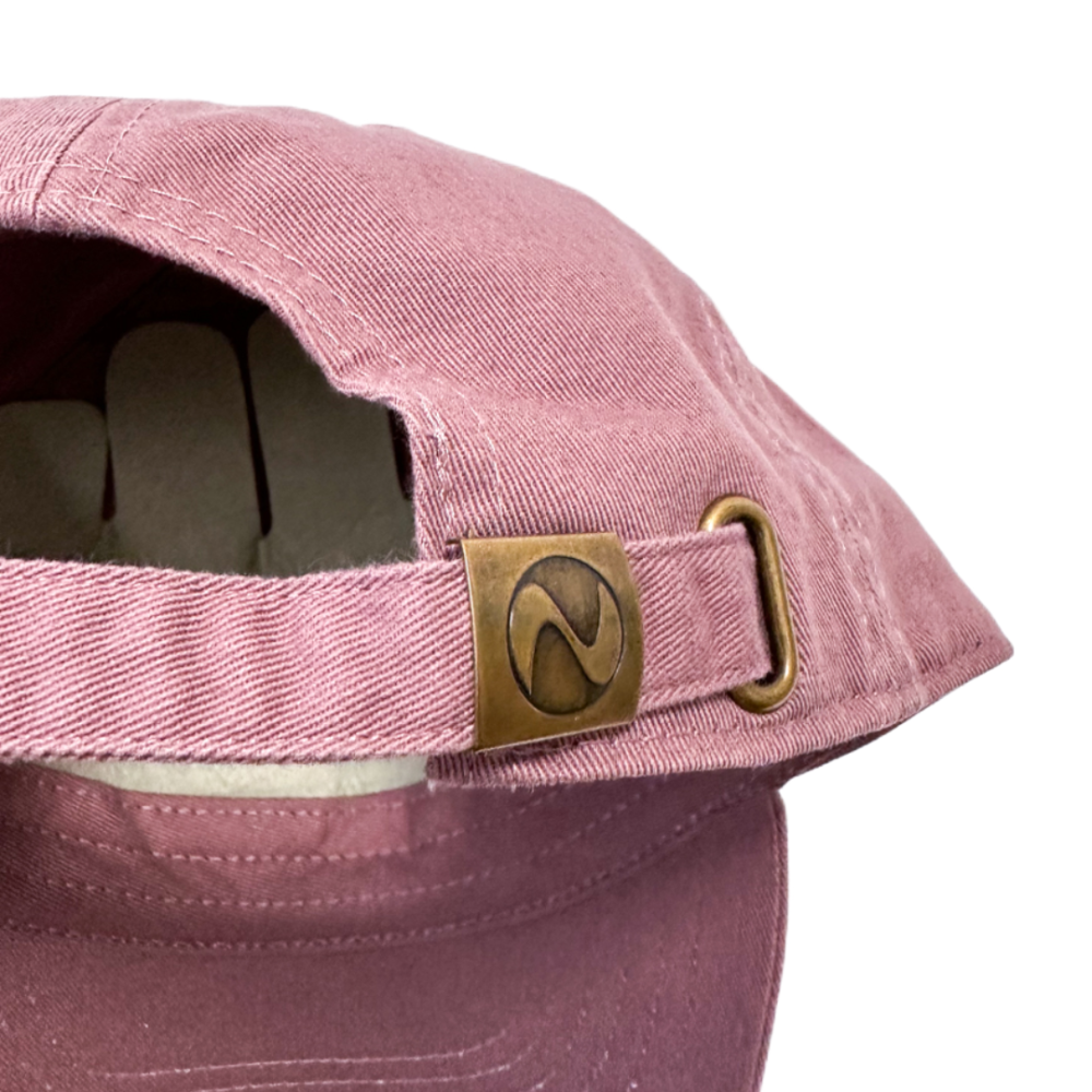 パッチ NEWHATTAN ベースボールキャップ ASH PINK MOTH