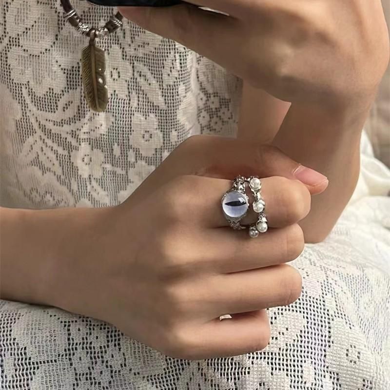 EYE パール リング SILVER