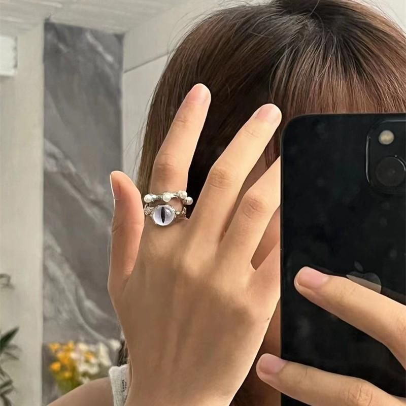 EYE パール リング SILVER
