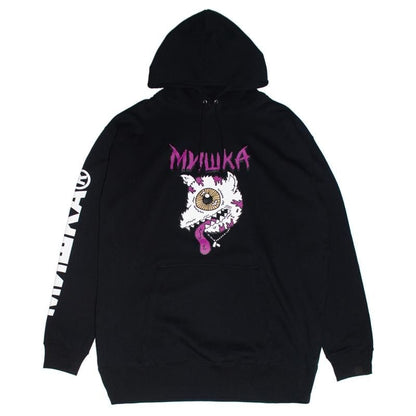 MISHKA RABIES HOODIE Pullover Hoodie BLACK/MICHO-01BLK