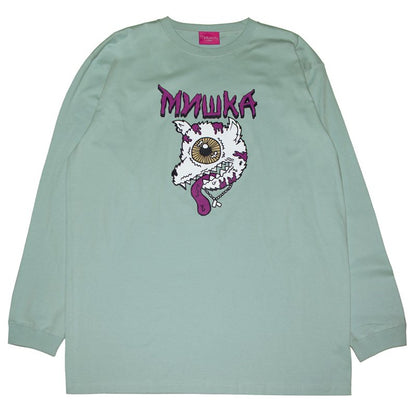 MISHKA RABIES L/S TEE Milky Lime GREEN