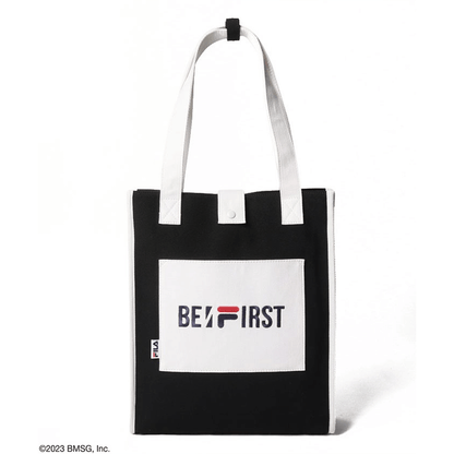 FILA x BE:FIRST ロゴ刺繍 トートバッグ BLACK