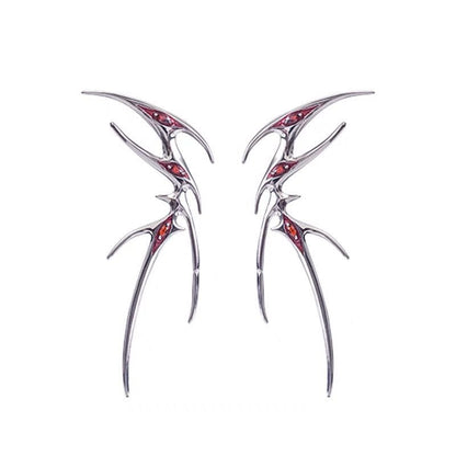 Tribal earrings SILVER