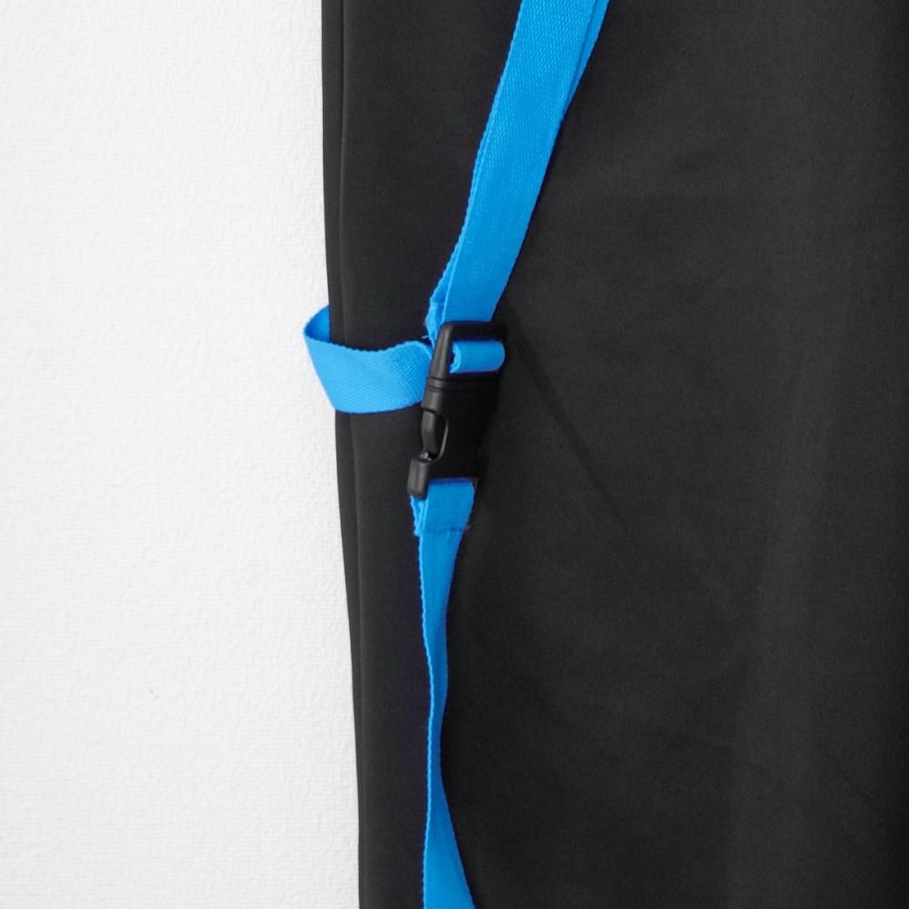 ACDC RAG CYBER PUNK 渦雷 ロングパンツ NEON BLUE BLACK