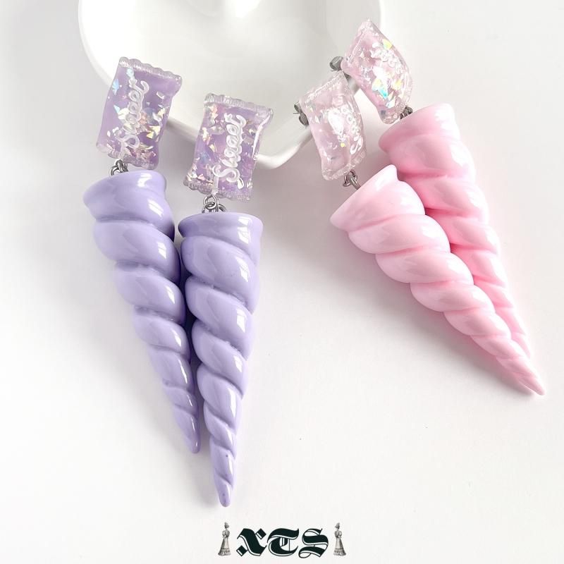 XTS Sweet Unicorn イヤリング PINK PURPLE TS0295