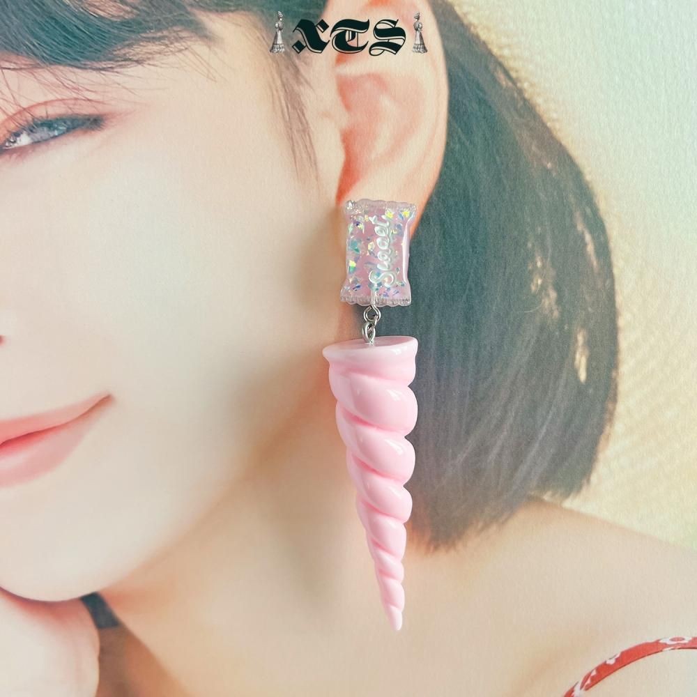 XTS Sweet Unicorn イヤリング PINK PURPLE TS0295