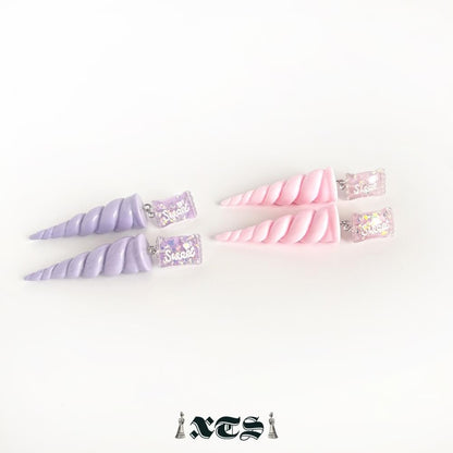 XTS Sweet Unicorn イヤリング PINK PURPLE TS0295