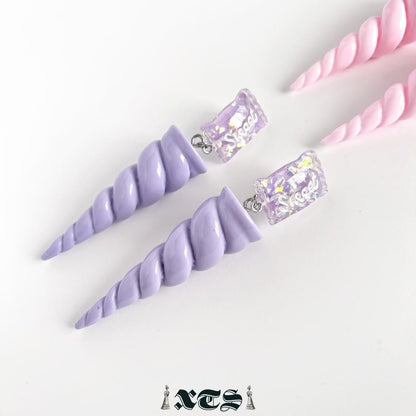 XTS Sweet Unicorn ピアス PINK PURPLE TS0295