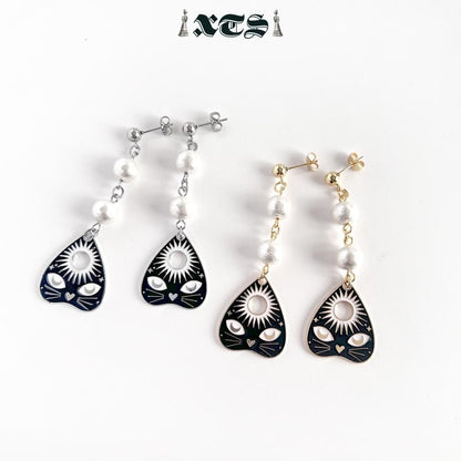 XTS Cat Planchette ピアス シングルキャット GOLD SILVER TS0296