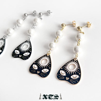XTS Cat Planchette ピアス シングルキャット GOLD SILVER TS0296