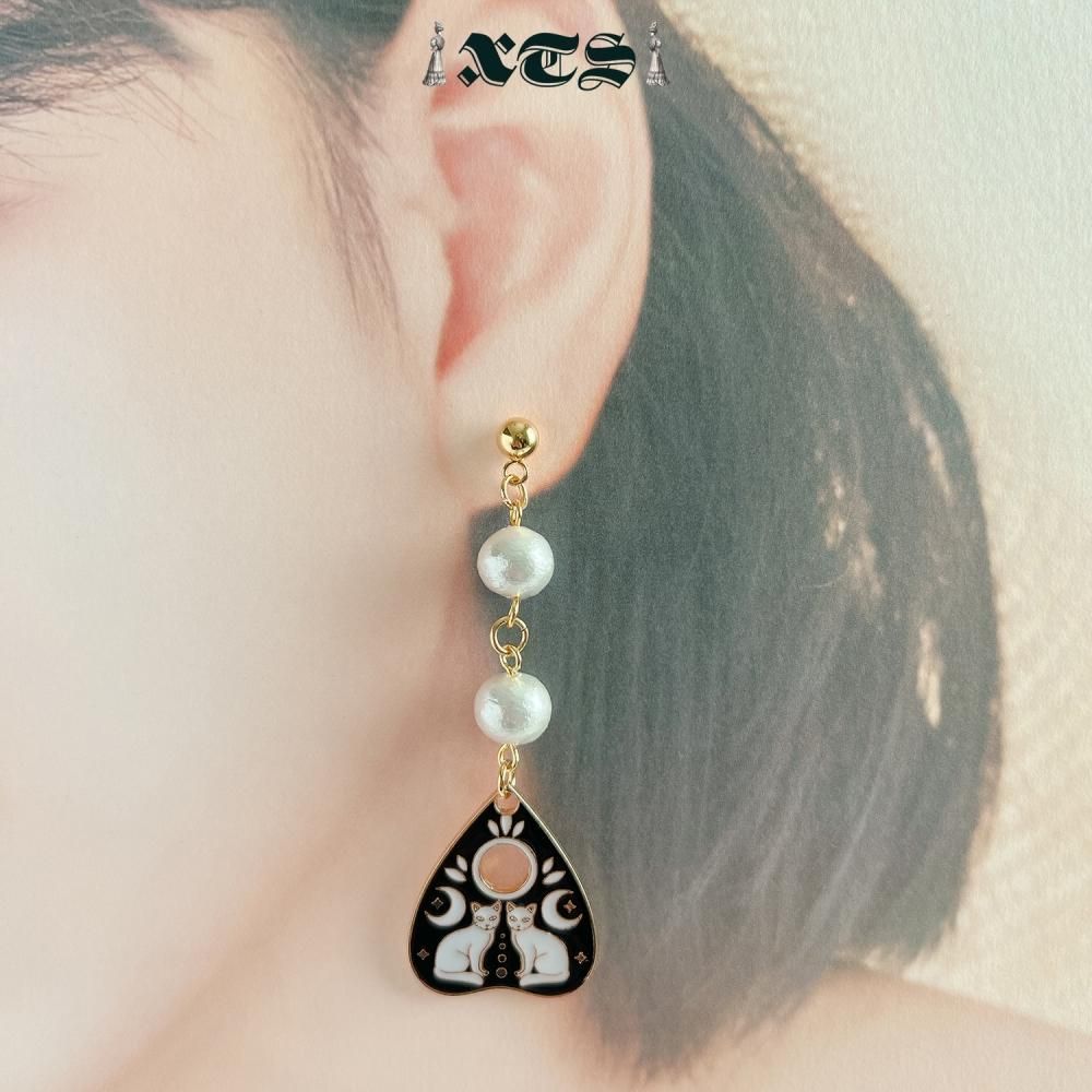 XTS Cat Planchette ピアス ツインキャット GOLD SILVER TS0298